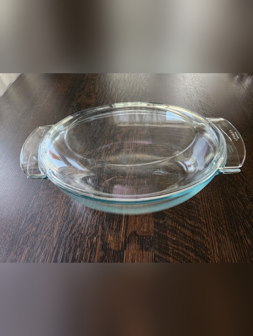 Pyrex Corning Rare Vintage 460 Clear Roaster with Lid EUC $52